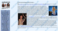 Desktop Screenshot of knorkator.pyromarsch.de